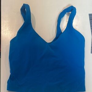 Blue Sports Bra